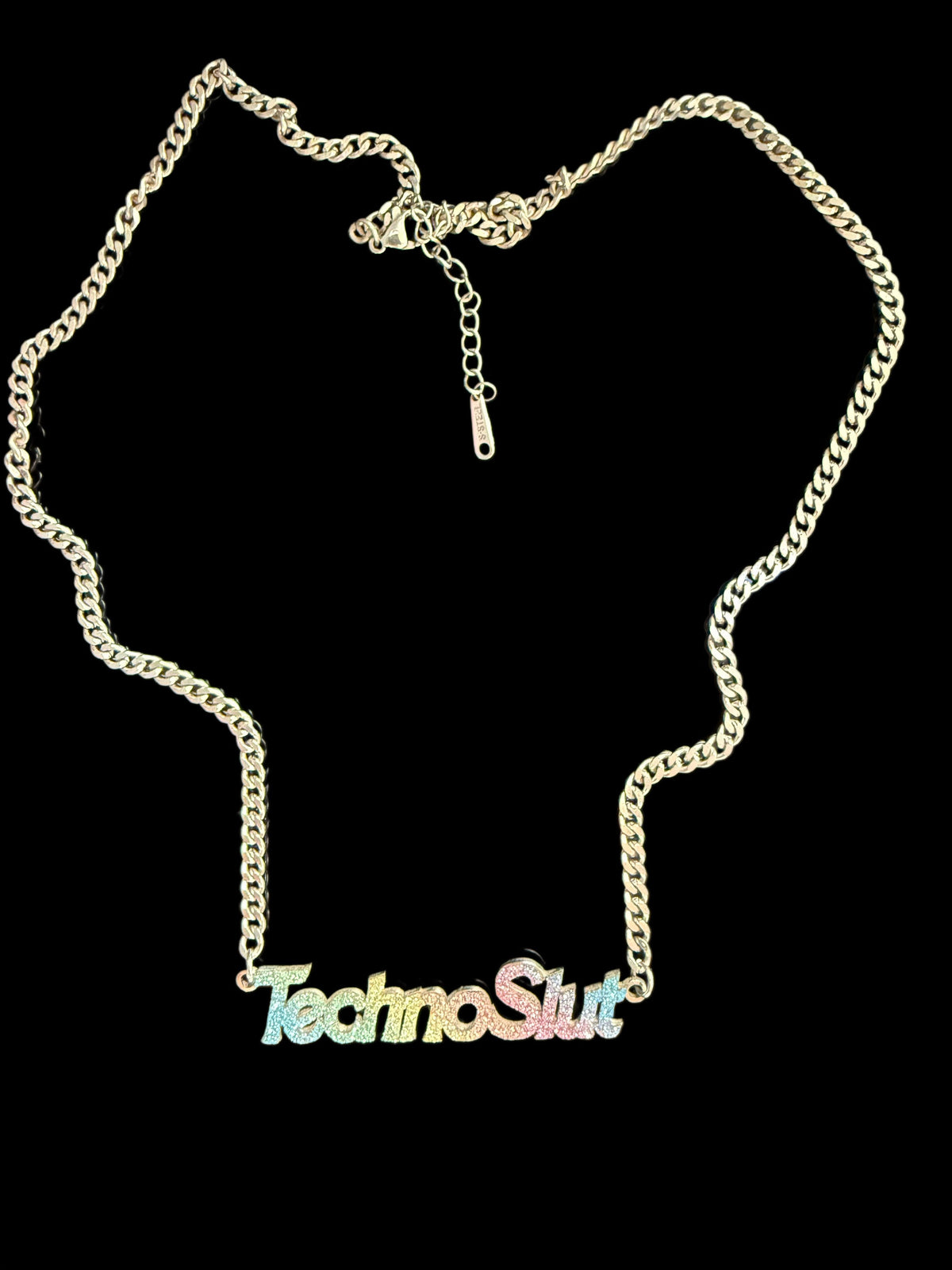 Techno Slut Rainbow Necklace
