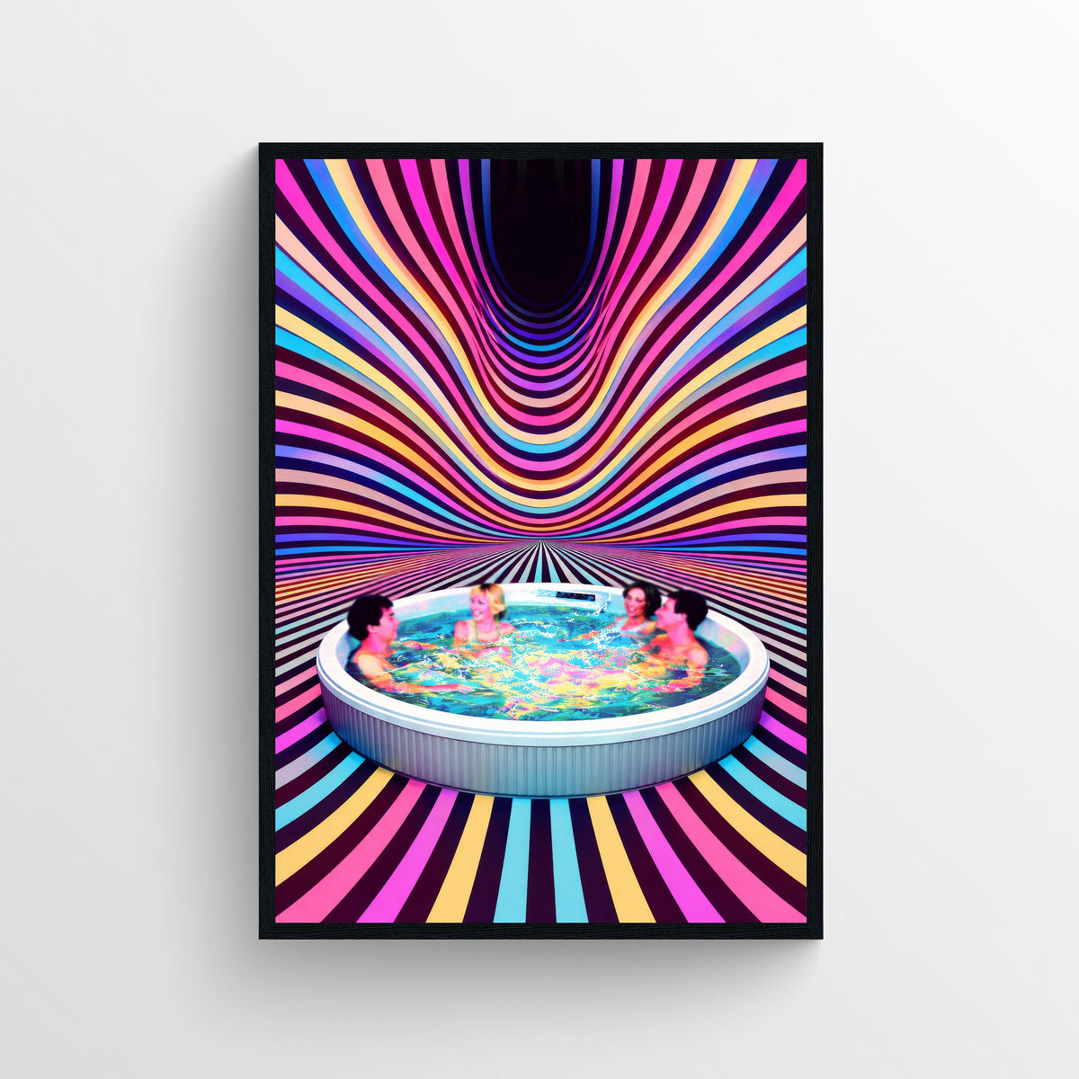 Comfort Zone Trippy Poster