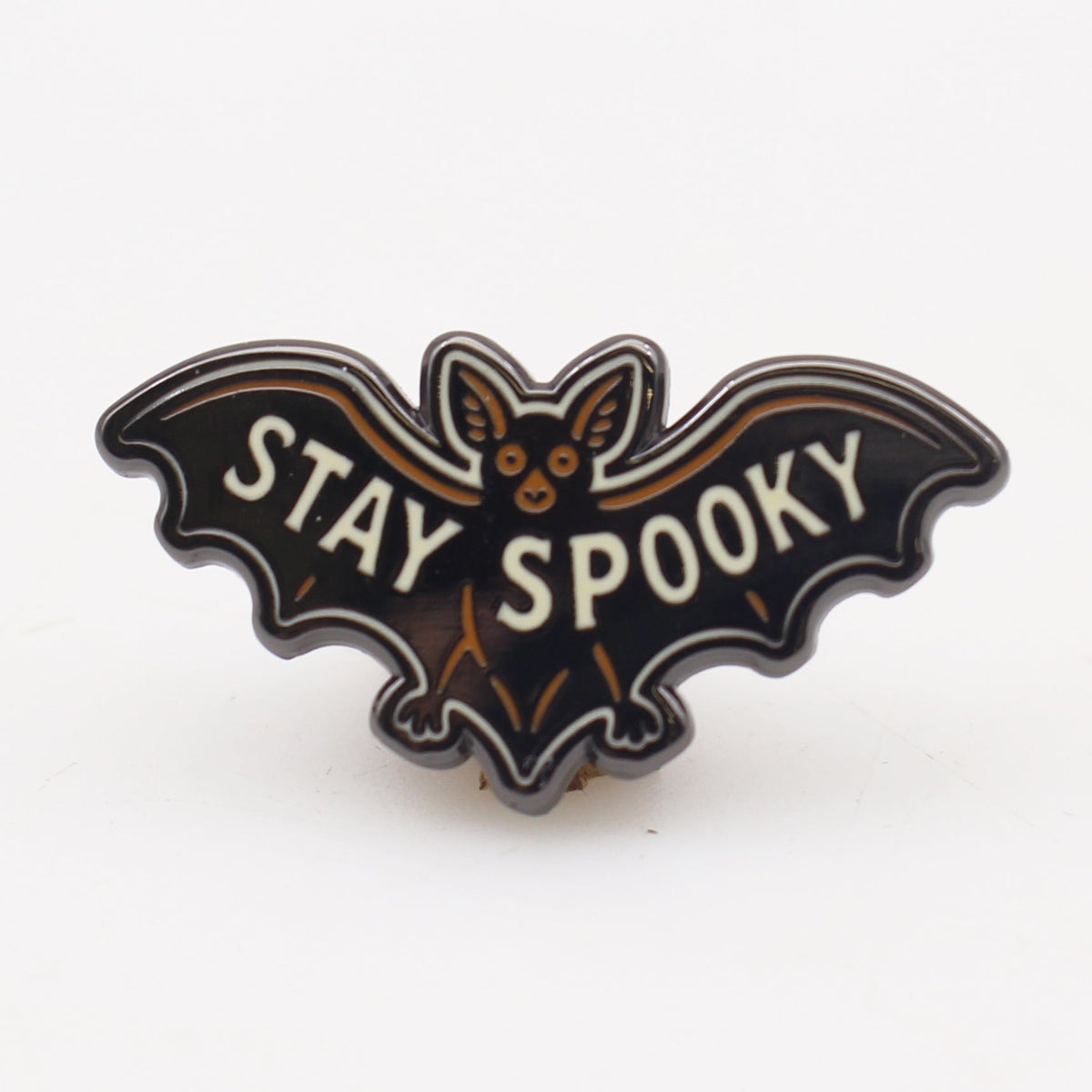 Stay Spooky Bat Enamel Pin