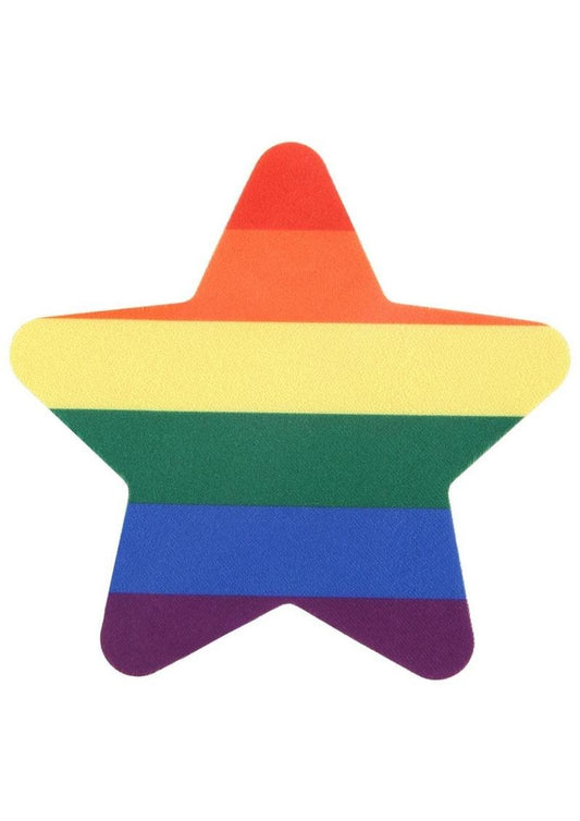 Peekaboos Pride Rainbow And Glitter Stars Pasties Self-Adhesive