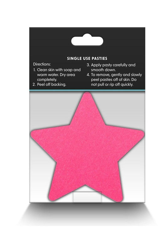 Pretty Pasties Star II Multicolor Self-Adhesive Nipple Covers