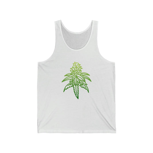 Sour Diesel Cannabis Jersey Tank Top