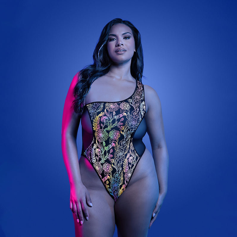 Fantasy Lingerie Glow Luminescent Teddy