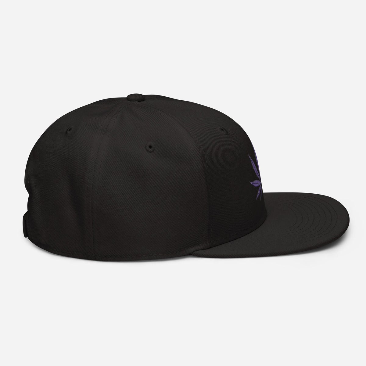 Purple Haze Marijuana Snapback Hat