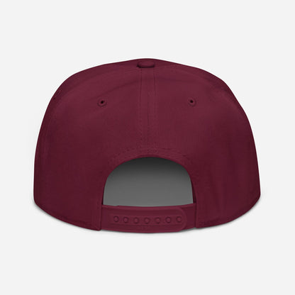 Purple Haze Marijuana Snapback Hat