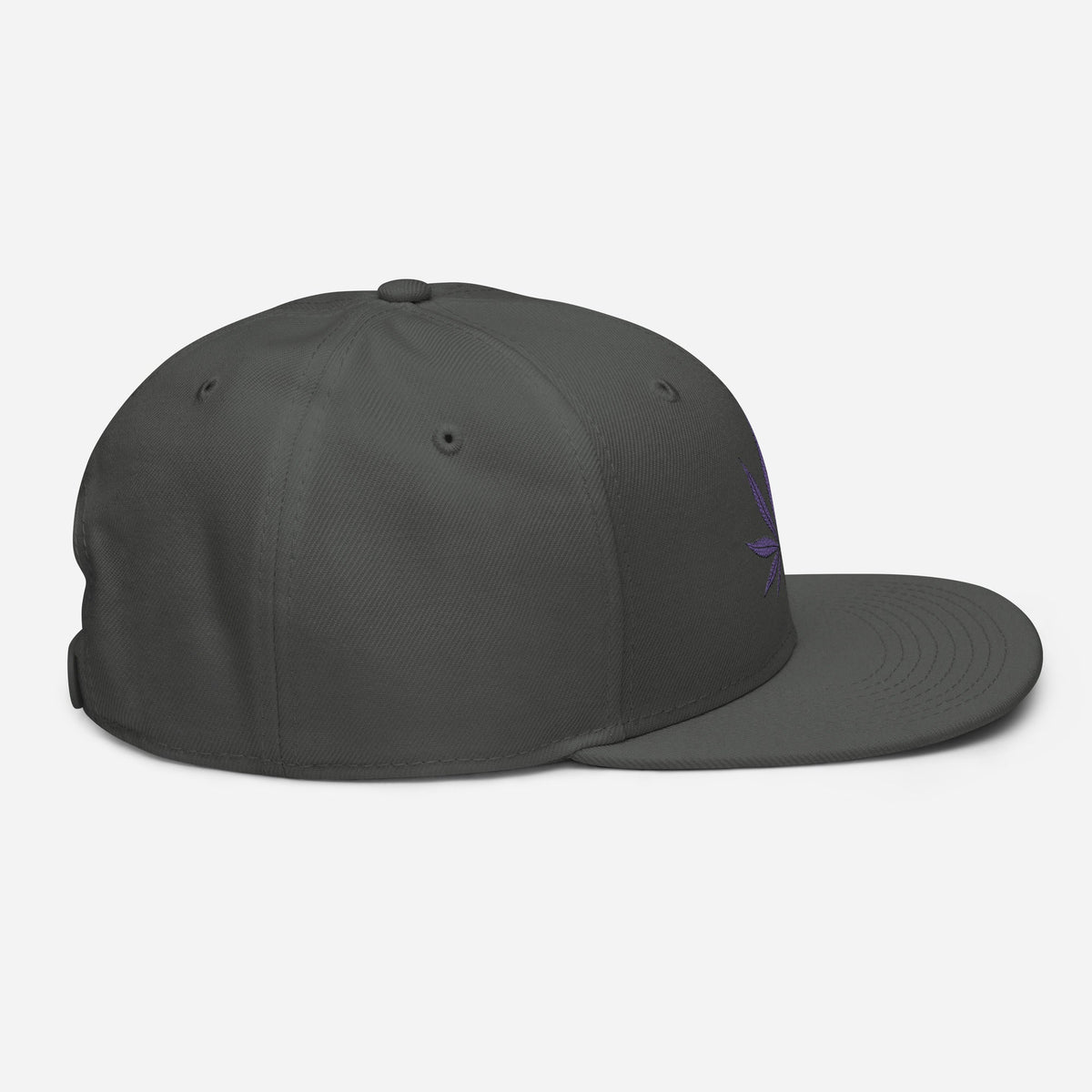 Purple Haze Marijuana Snapback Hat