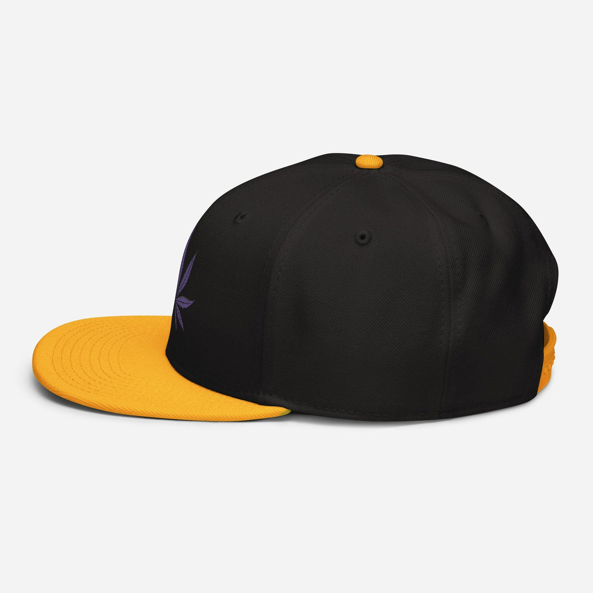 Purple Haze Marijuana Snapback Hat