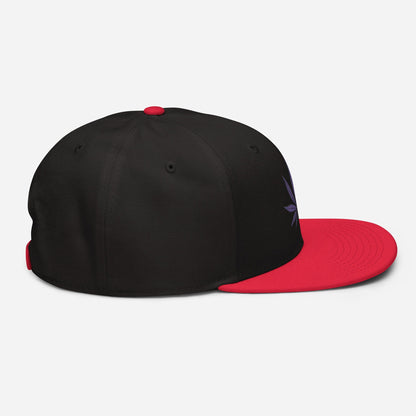 Purple Haze Marijuana Snapback Hat